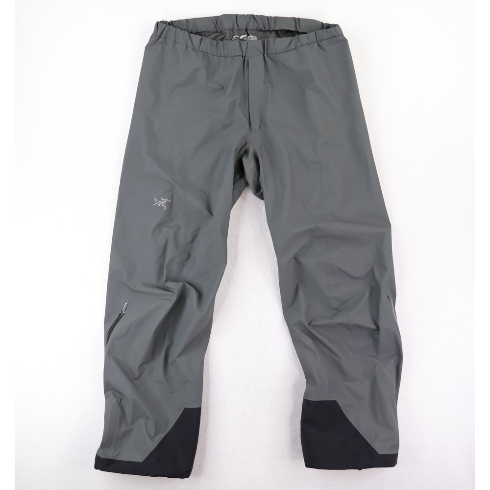 Arc'teryx Beta SL Pant Mens XL Grey GORE-TEX Waterproof Shell Trousers Hiking
